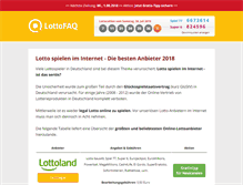 Tablet Screenshot of lotto-faq.de